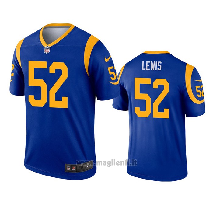 Maglia NFL Legend Los Angeles Rams Terrell Lewis Blu